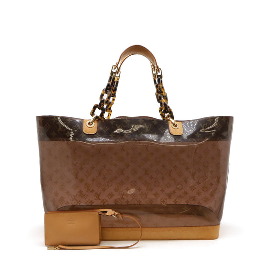 Louis Vuitton Monogram Vinyl Cabas Ambre GM Tote Bag