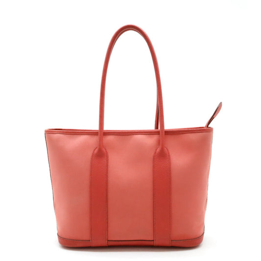 Hermes Garden Zip PM Tote Bag Coral Pink