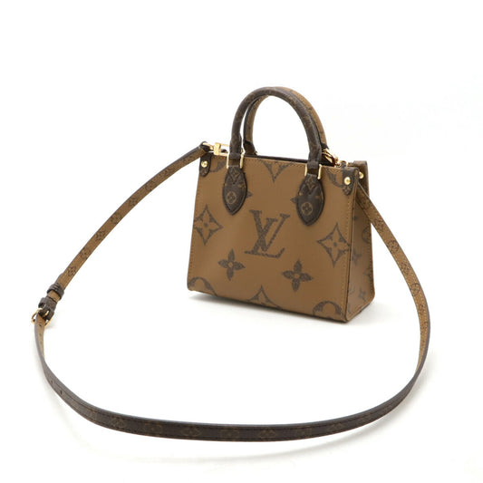 Louis Vuitton Monogram Reverse OnTheGo BB Handbag M46839