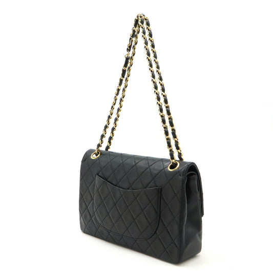 Chanel Matelasse 25 Leather Shoulder Bag Black