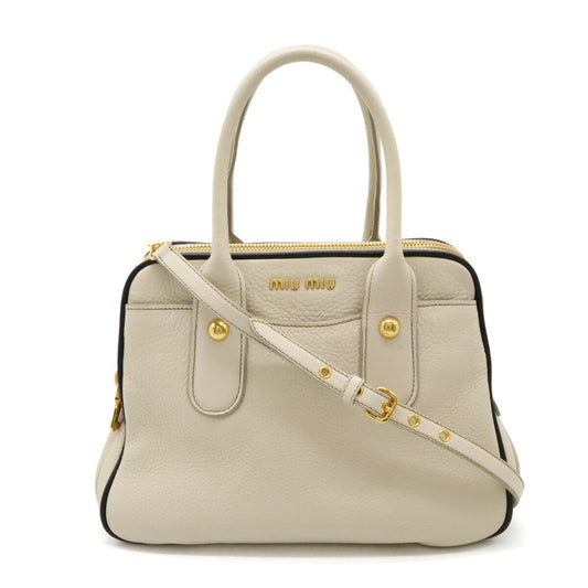 Miu Miu Leather 2WAY Handbag RL0071