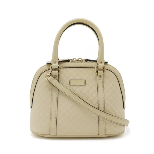 Gucci Leather Microguccissima Handbag 2WAY