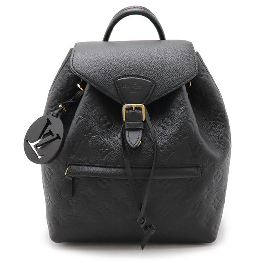 Louis Vuitton Monogram Empreinte Montsouris PM Backpack Black