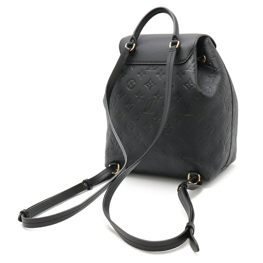 Louis Vuitton Monogram Empreinte Montsouris PM Backpack Black