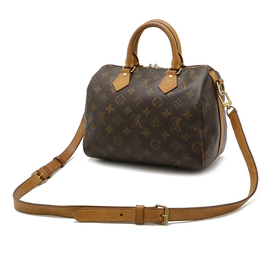 Louis Vuitton Monogram Speedy Bandouliere 25 Handbag M46977