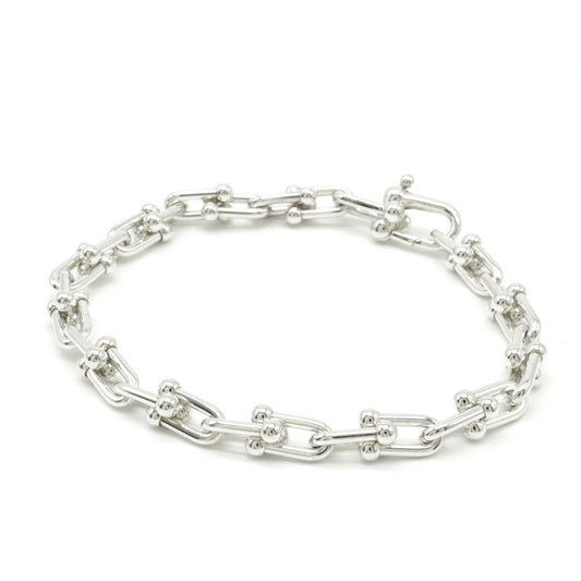 Tiffany & Co Hardware Small Link Bracelet Silver