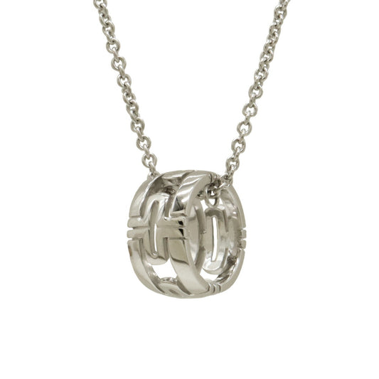 Bvlgari Parentesi Necklace Pendant White Gold