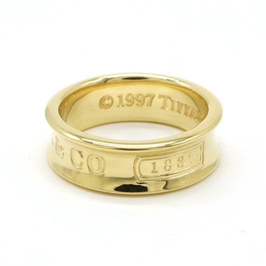 Tiffany & Co 1837 Narrow Ring K18YG Yellow Gold