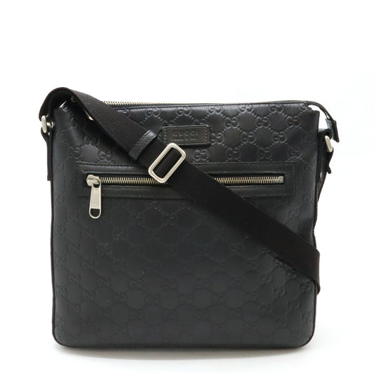 Gucci Leather Shoulder Bag Black