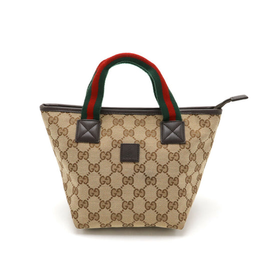 Gucci Children's GG Canvas Mini Tote Bag