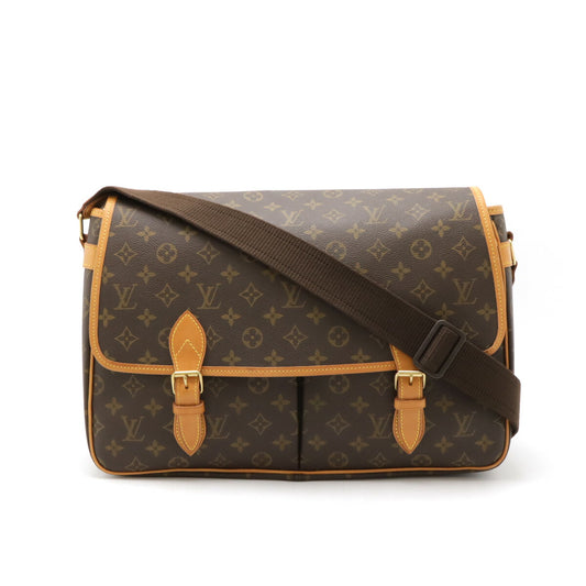 Louis Vuitton Monogram Gibeciere GM Shoulder Bag M42249