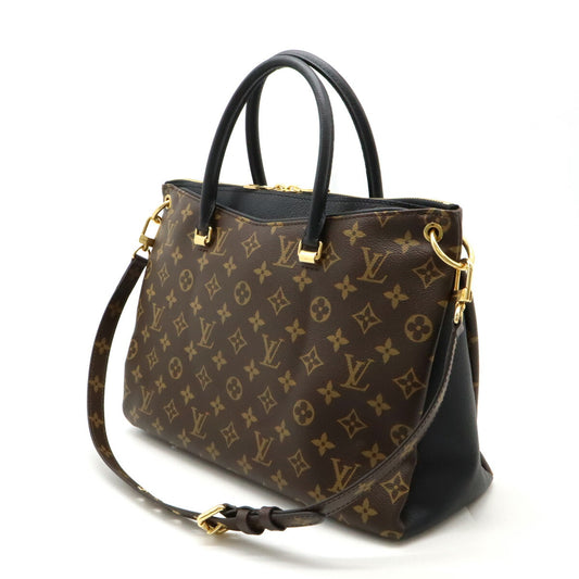 Louis Vuitton Monogram Pallas Handbag Tote M42756