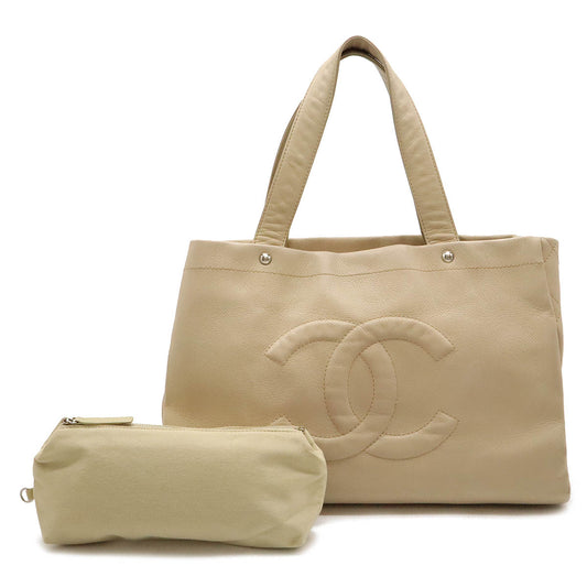 Chanel Caviar Skin Tote Bag