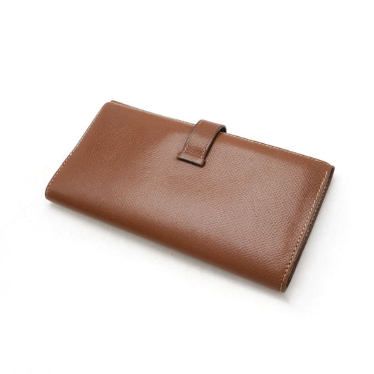 Hermes Leather Bearn Classic Wallet