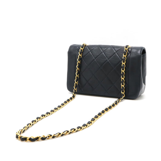 Chanel Diana Matelasse Lambskin Chain Bag