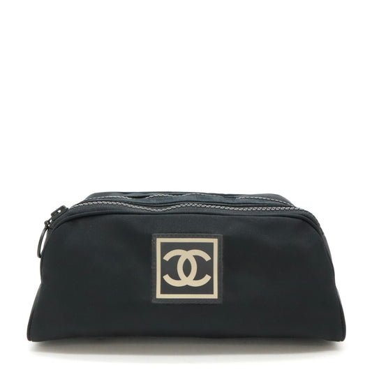 Chanel Nylon Canvas Sport Line Cosmetic Pouch A19975