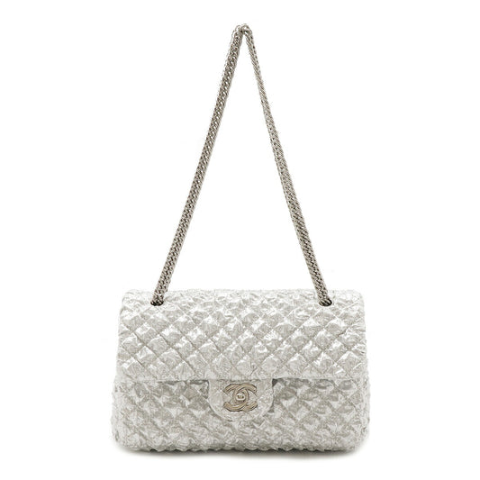 Chanel Double Flap Chain Shoulder Bag A37015