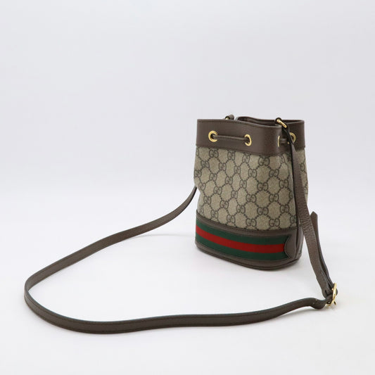 Gucci Ophidia GG Supreme Mini Bucket Bag