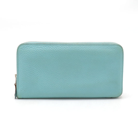 Hermes Azap Long Wallet Blue