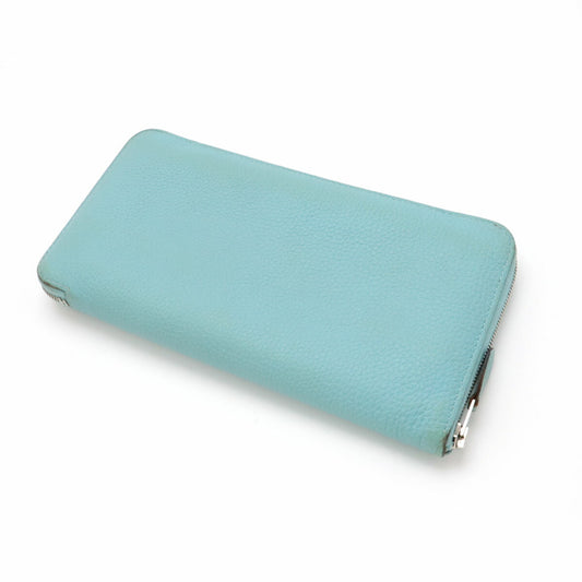 Hermes Azap Long Wallet Blue