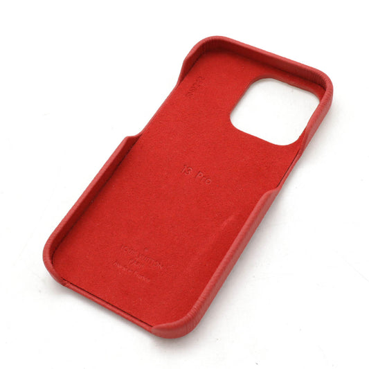 Louis Vuitton Monogram iPhone 13 Pro Case Red