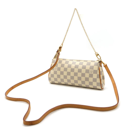 Louis Vuitton Damier Azur Eva Chain Bag N55214