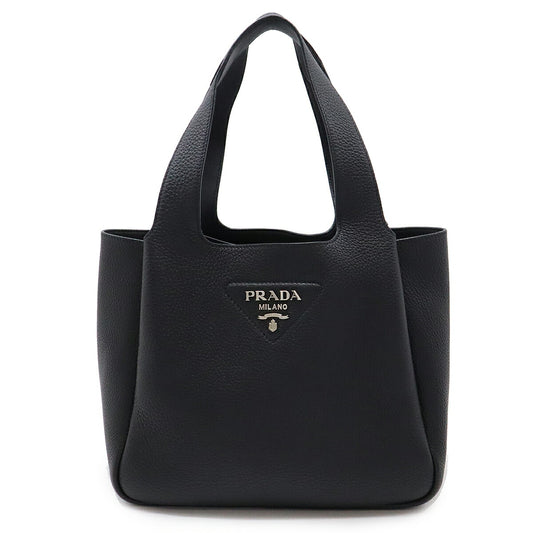 Prada Medium Leather Tote Bag 1BG335