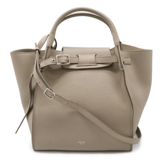 Celine Leather Big Bag Small 2WAY Handbag