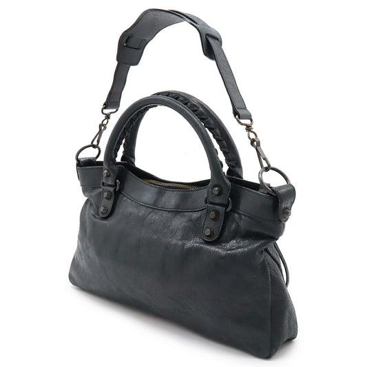 Balenciaga Leather The First Handbag 2WAY