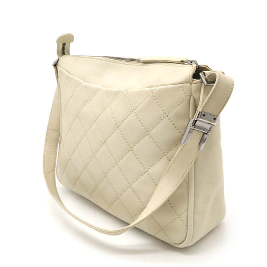 Chanel Matelasse Coco Mark Leather Shoulder Bag