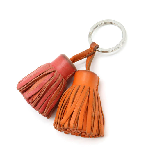 Hermes Carmen Uno Dos Leather Keyring