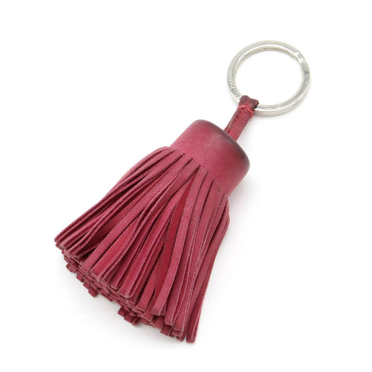 Hermes Carmen Leather Keyring Charm