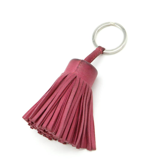 Hermes Carmen Leather Keyring Charm