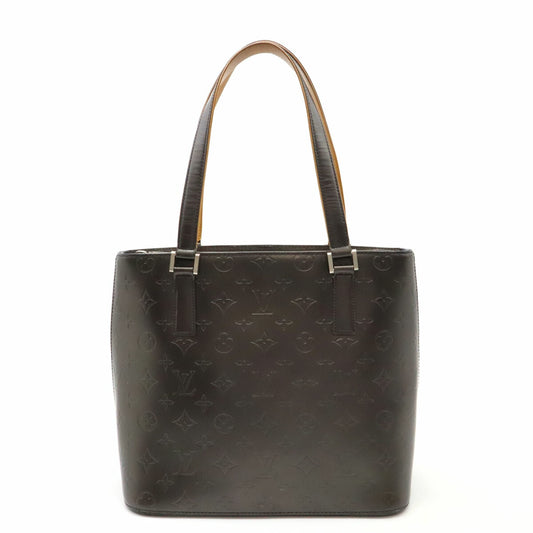 Louis Vuitton Monogram Stockton Tote Bag Black