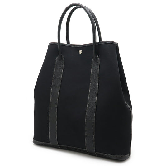 Hermes Garden File MM Tote Bag Black