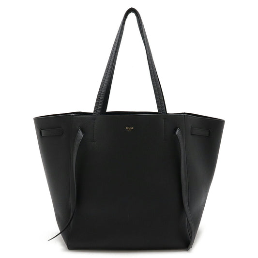 Celine Leather Phantom Small Tote Bag Black