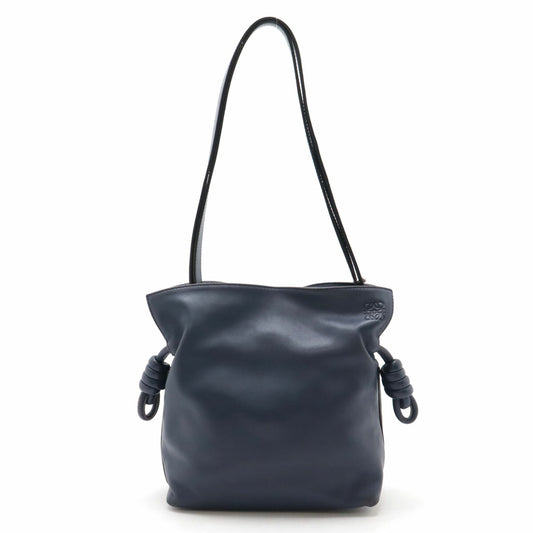 Loewe Flamenco Knot Small Shoulder Bag Blue