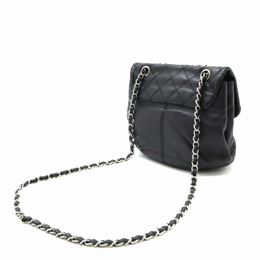 Chanel Leather Coco Mark Matelasse Shoulder Bag