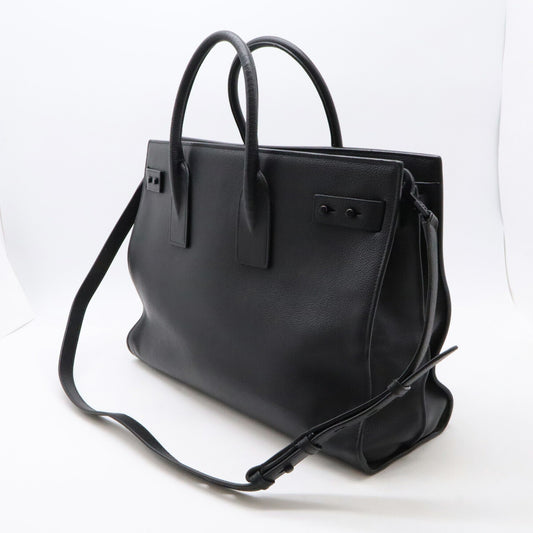 Yves Saint Laurent Leather Sac de Jour Tote Bag