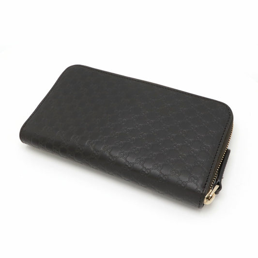 Gucci Microguccissima Leather Zip Wallet