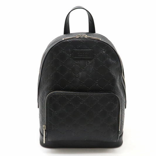 Gucci Leather Backpack Black 450967