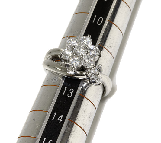 Platinum Diamond Ring Pt900 1.20ct Size 12