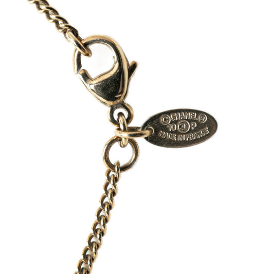 Chanel Arrow Motif Necklace Gold