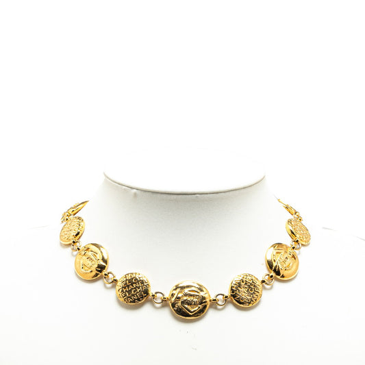 Chanel Mademoiselle Gold Necklace