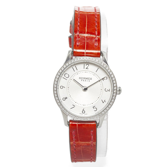 Hermes Slim d'Hermes Diamond Bezel Watch