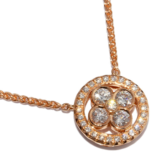 Louis Vuitton Diamond Pendant Necklace Q93491