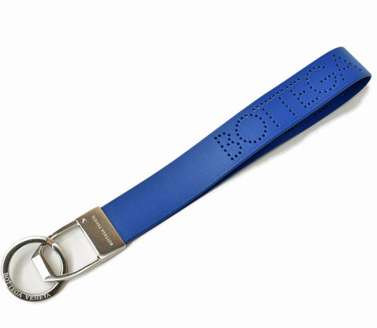 Bottega Veneta Keyring Keychain Blue