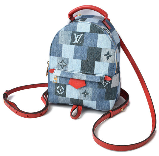 Louis Vuitton Denim Monogram Mini Backpack M45043