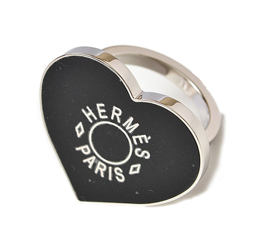 Hermes Scarf Ring Holder Heart Shape