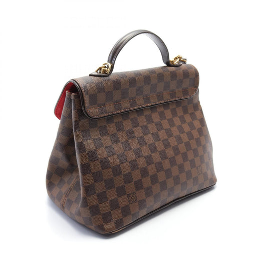 Louis Vuitton Bergamo MM Handbag PVC Leather